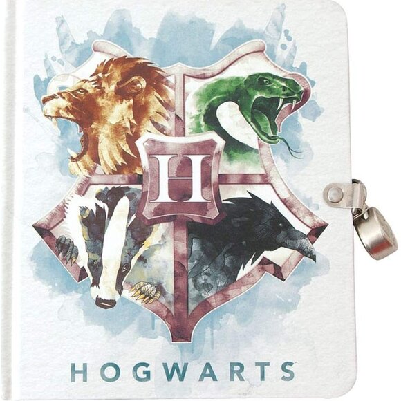 Harry Potter Hogwarts Lock and Key Diary Journal - Picture 4 of 4